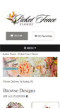 Mobile Screenshot of picketfencefloristhi.com
